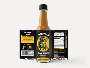 Spicymás Honey Habanero Hot Sauce - Sweet and Spicy Chili Sauce (Super Hot Heat)
