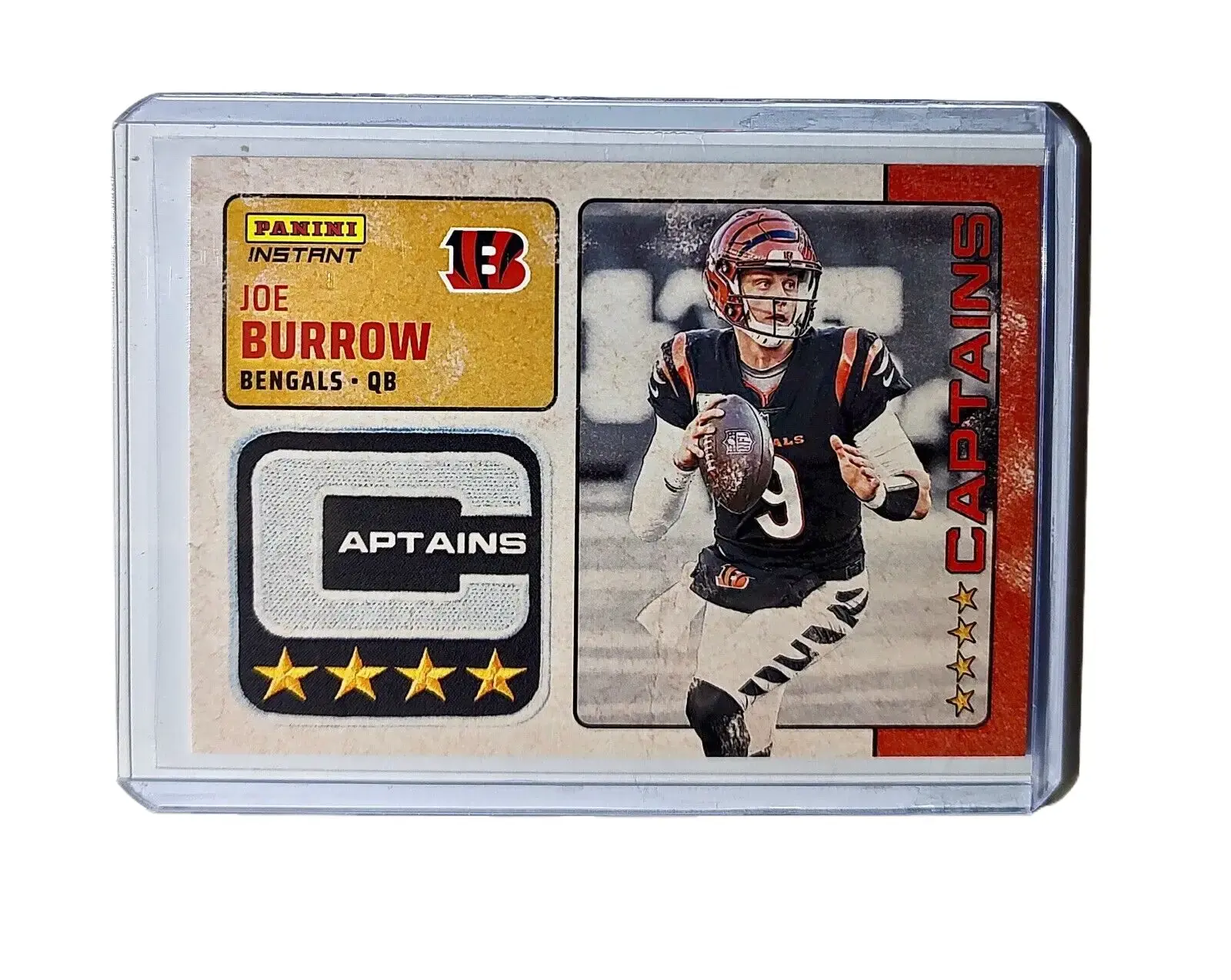 Joe Burrow 2024 Panini Captains NFL #7 Card Cincinnati Bengals 1/351