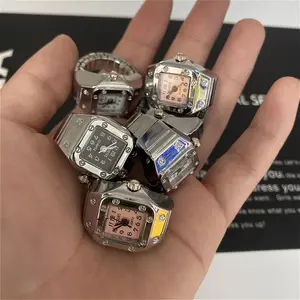 Street Trendy Retro Trendy Accessories Personalized Watches Rings Handmade Accessories For Couple Ring