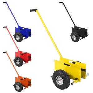 Garvee Upgraded Panel Dolly, Heavy Duty, Extended Handle, 660 lbs Load Capacity, 10 Inch Durable Rubber Wheels, Practical Moving Cart, For Sheetrock, Plywood, Door, Drywall and Slab Transport