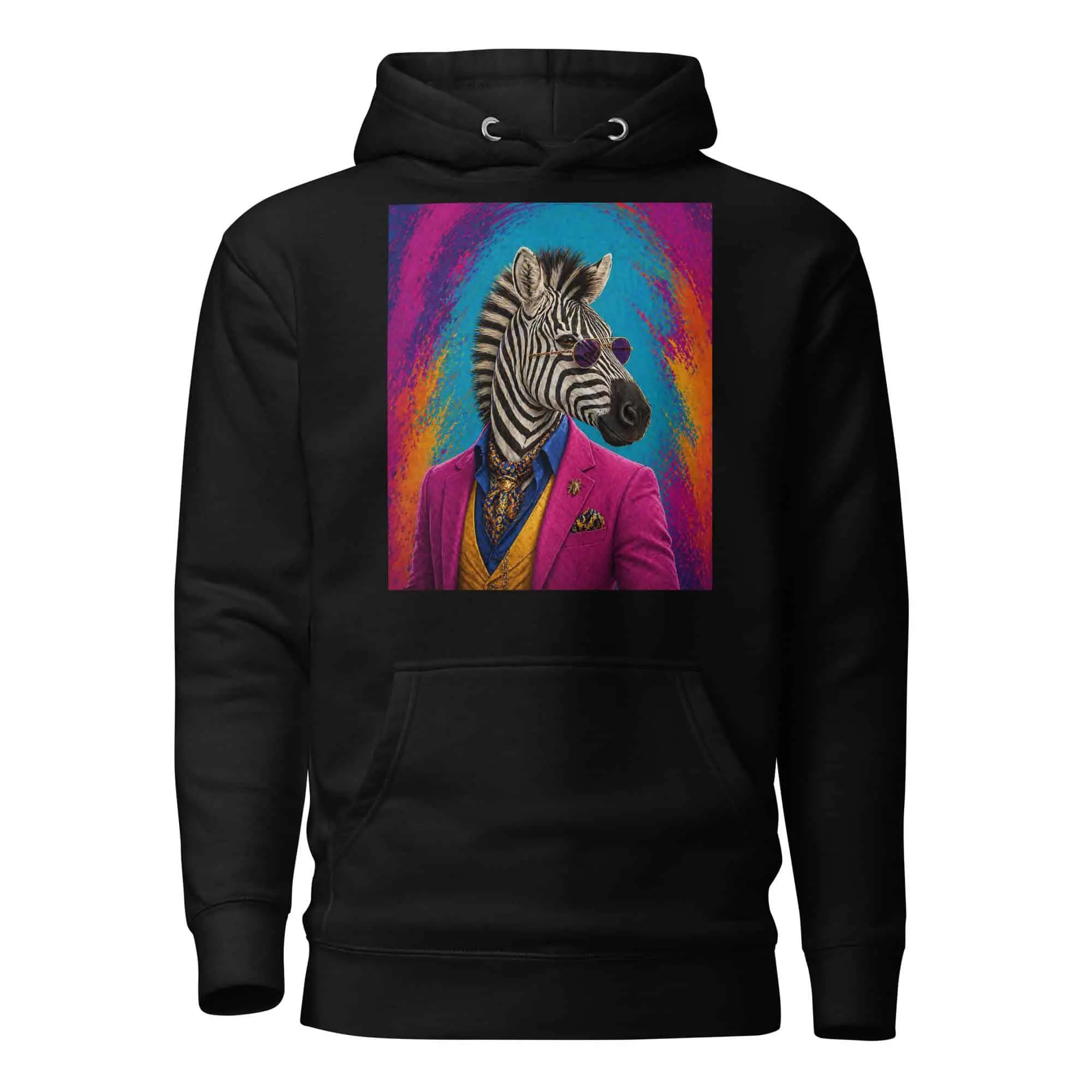 Pop Art Zebra Hoodie