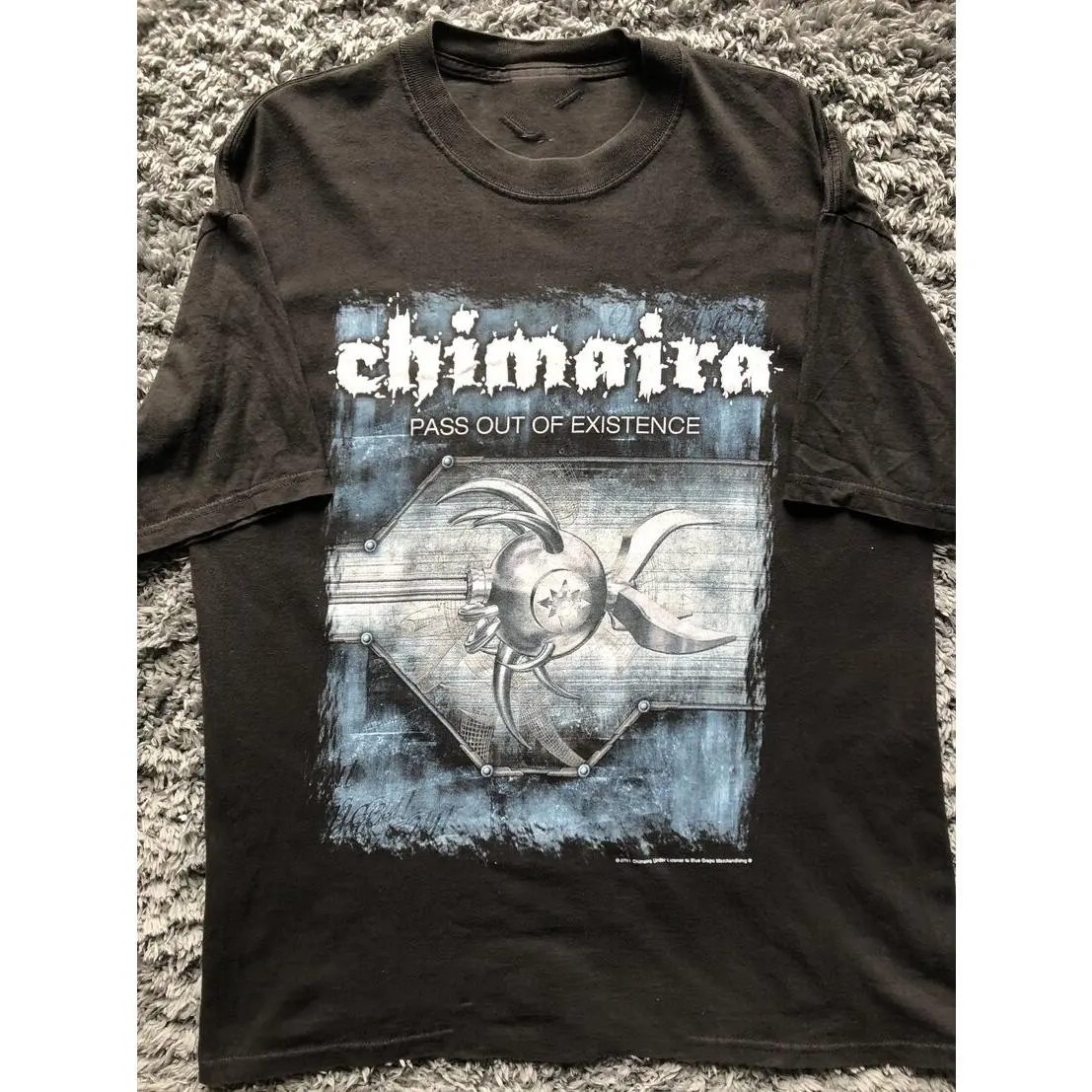 Chimaira Pass Out Of Existence Album Collection T-shirt