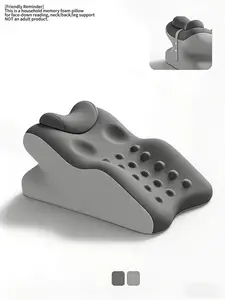 Memory Foam Pillow, Bump Acupoint Memory Foam Pillow、Ergonomic Design Versatile Used,for Neck, Back and Leg Support, Suitable for Face Down Reading pillow, Soft and Comfortable Fabric, Multi Purpose, Removable, SleepingPillow Home, Sofa，Living Room