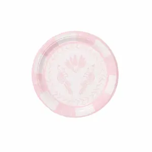 Blush and Ballet Josephine Lovebirds Dessert Plates - 8 pack