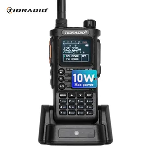 2nd Gen TIDRADIO TD-H8 GMRS & Ham Radio 10Watt 2500mAh Battery Capacity Solid Performance Walkie Talkie Handheld Two-Way Radio Wireless Programming Module with Repeater List
