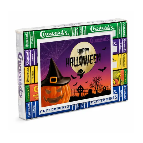 Choward's Mints Variety Pack of 10 - Violet, Spearmint, Peppermint, Guava and Lemon - Halloween Edition