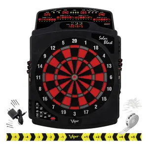 Viper Solar Blast Electronic Dartboard, 15.5" Regulation Target Viper Solar Blast Electronic Dartboard, 15.5" Regulation Target