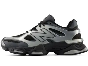 New Balance 9060 X Silver Metallic Black Cement U9060ISA Men's Fashion Sneaker New