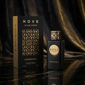 Saint Mario Louis Nove Black Aspire Eau De Parfum Spray For Unisex 3.4 Ounce