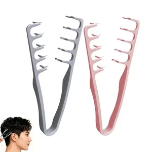 Fluffy Hair Styling Comb, 1pc Volumizing Root Lift Tool, Textured Design for Non-Flat Bangs & High Crown, Ideal for Everyone