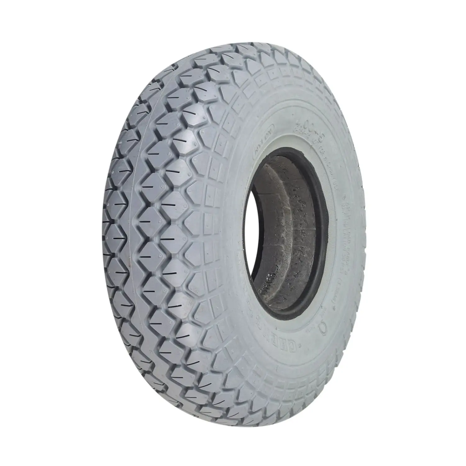 4.00-5 (13"x4", 330x100) Foam-Filled Mobility Tire with C154 Diamond Tread