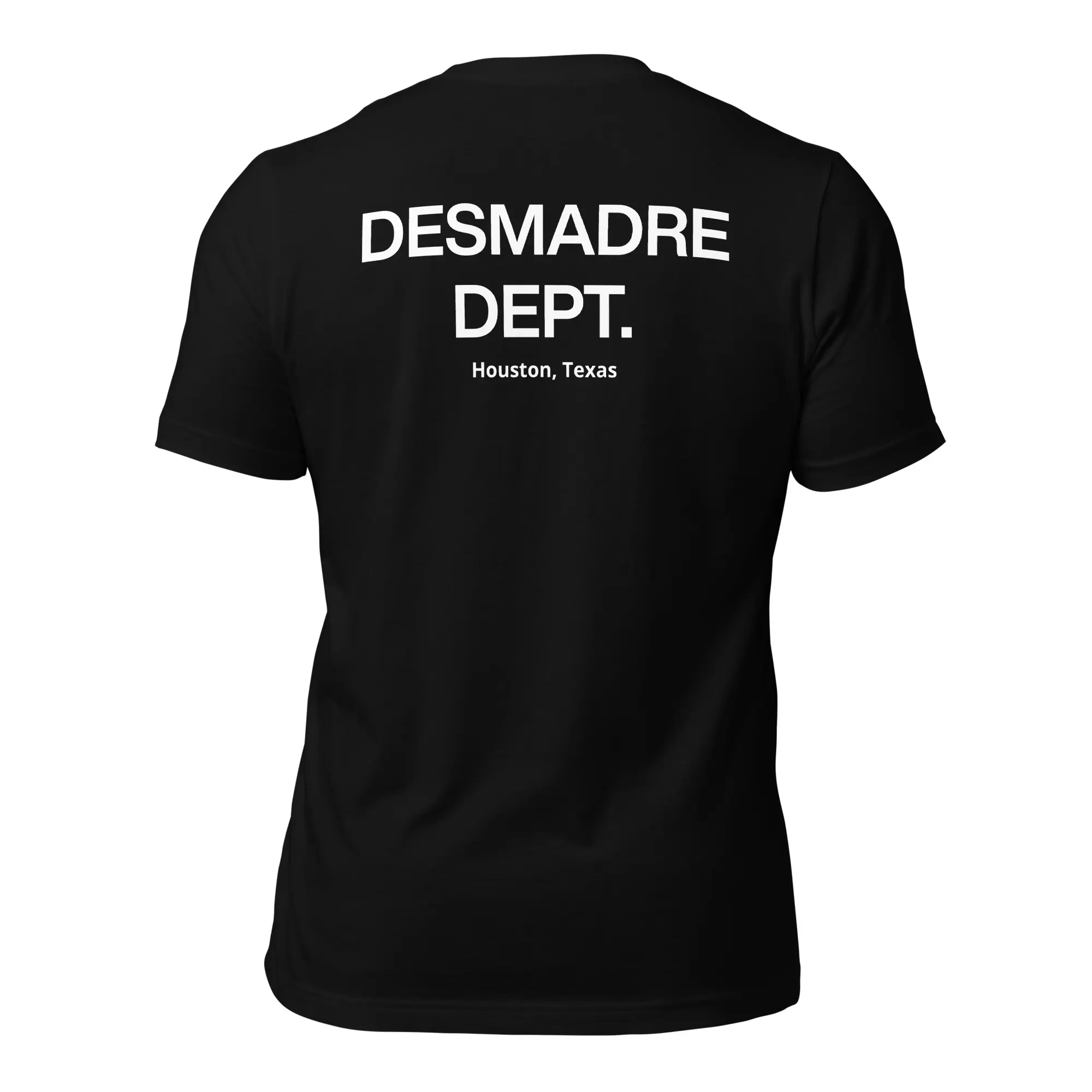 "Desmadre Dept. Texas – Houston Edition" T-Shirt Cotton Menswear