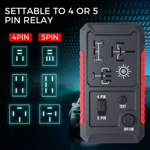 H730 Car Circuit Tester, Car Relay Tester, Automotive Diagnostic Tool, Accurate Electrical Test Equipment, Essential for Vehicle Maintenance