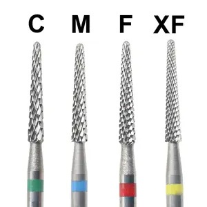 Hot New Nail Drill Bits, Pedicure Carbide Milling Cutter, 2.35mm Tungsten Steel, for Almost All Drill Machines, Nail Files & Manicure Tools, Nail Art Manicure