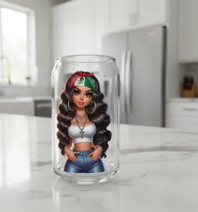 Sexy Mexican Latina #2 - UVDTF Decal for cups/hard surfaces sticker