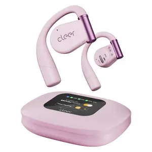 Cleer ARC 3 Sport Open Ear Earbuds, IPX7 Waterproof Secure Fit Wireless Headphones for Running & Workout, 50H Dolby Atmos Spatial Audio