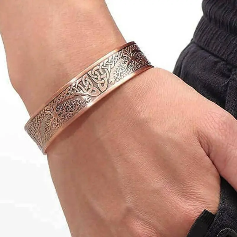 djustable Tree Of Life Magnetic Therapy Copper Bracelet For Men And Women she in daily bible verse
