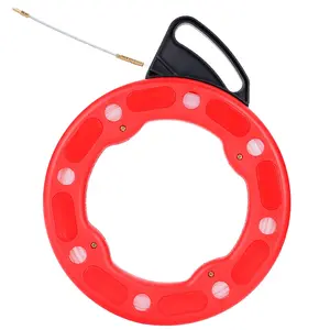 4mm Cable Wire Pulling Tool with 15/20/25/30m Lengths, Fiberglass Nylon Duct Rod for Efficient Cable Retrieval and Fishing