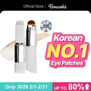 Cover Cream Stick V w/ Detachable Brush - Korean Skin Care Color-Changing Foundation Stick with Collagen Capsules (0.45 oz)