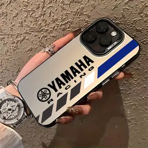 1 Motorcycle IMD Protective Shockproof Anti-Slip Phone Case, Accessories, Compatible with iPhone 16/11/13/15/15 Plus/15 Pro/15 Pro Max/12/14 Pro Max/11 Pro Max/12 Pro/12 Pro Max/13 Pro/13 Pro Max/14 Pro/14 Plus - Matte Black Back Cover IMD Material