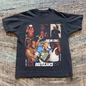 Beetlejuice "Bad As Can" Ultimate Meme Collage Graphic T-Shirt, Meme Cringe Funny Dumb Shirts, Men's Vintage Casual Trend Shirt Gift For Fans, Gift For Men, Gift For Women