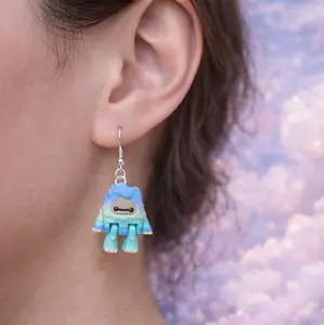 LIG Bigfoot/Yeti Earrings