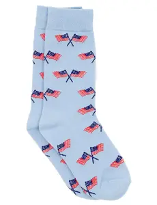 Lucky Duck Sock, Freedom Flag