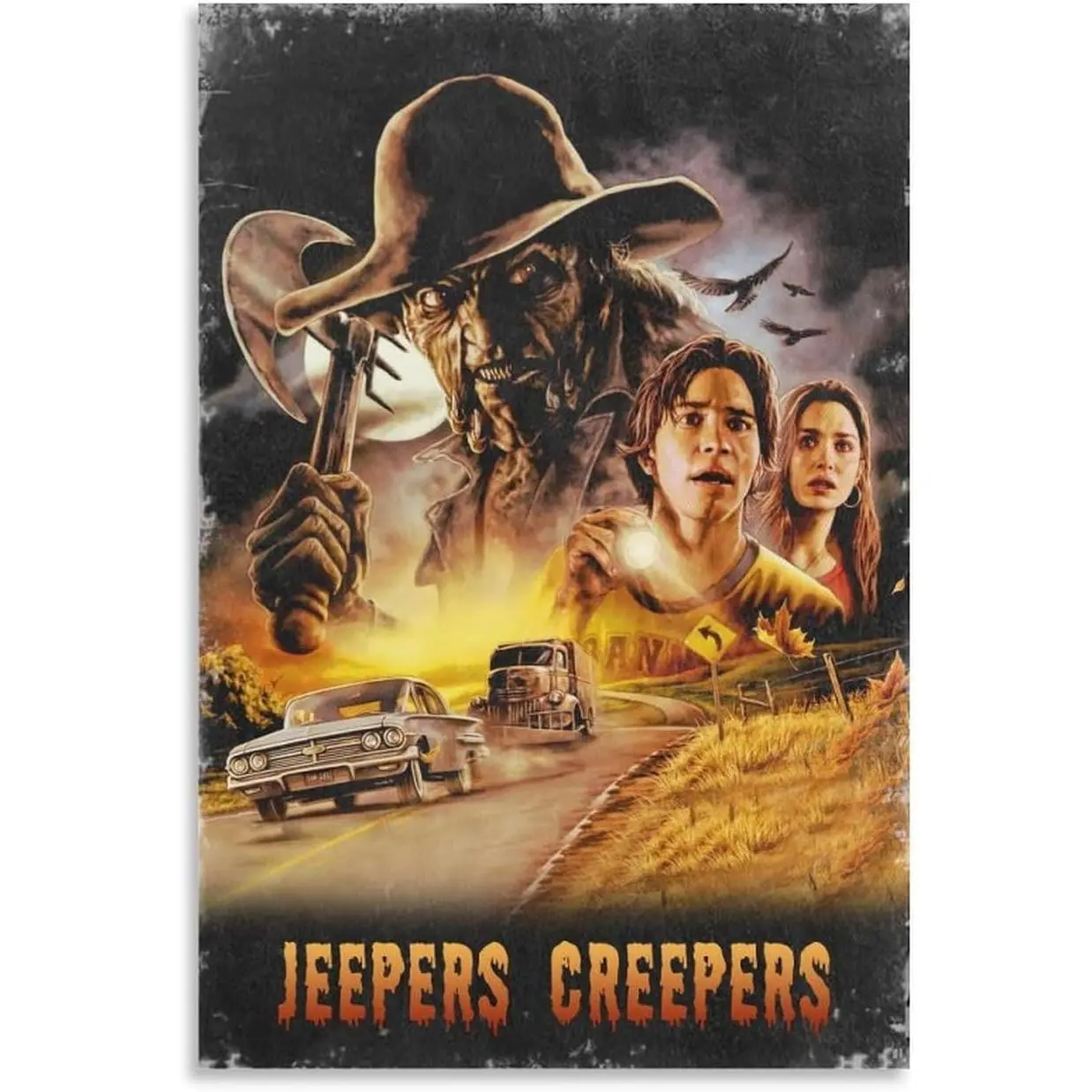 Wall Posters Jeepers Creepers Movie Posters Cool Artwork Wall Art Home Decor Gift Ideas Canvas Art Poster And Wall Art Picture Print Modern Family Bedroom Decor Posters