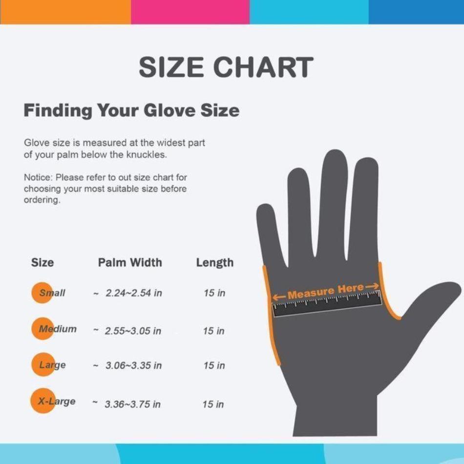 3 Pairs Long Cuff Rubber Cleaning Gloves Non Slip Kitchen Dishwashing Gloves XL Size Durable Reusable Household Waterproof Gloves for Cleaning Kitchen Bathroom Laundry Gardening Home Use Men Women