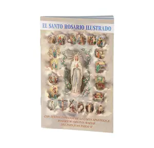 The Holy Rosary Illustrated Book - El Santo Rosario Ilustrado