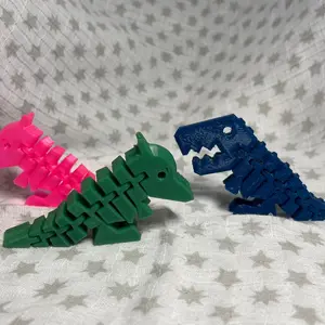 Posing Dinosaur Flexi Decor