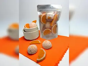 Orange Sherbet Creamsicle Wax Melts. 5.25 oz. Summer Wax Melts/Soy Wax Melts/Strongly Scented Wax Melts/7 Pieces