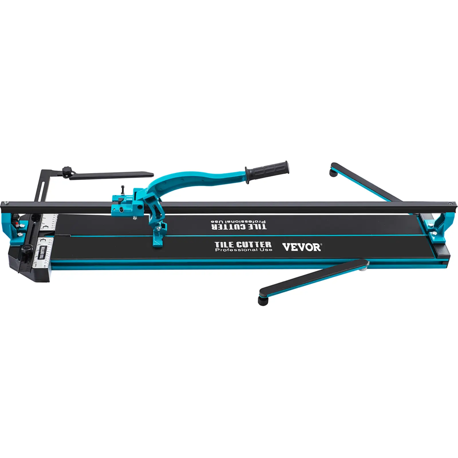 VEVOR Tile Cutter, 48 Inch Manual Tile Cutter, Tile Cutter Tools with Single Rail & Double Brackets, 3/5 in Cap with Precise Laser Guide, Snap Tile Cu