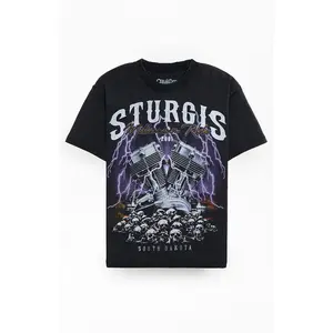 PacSun Men's Sturgis Millenium Ride 2001 T-Shirt - Multicolor