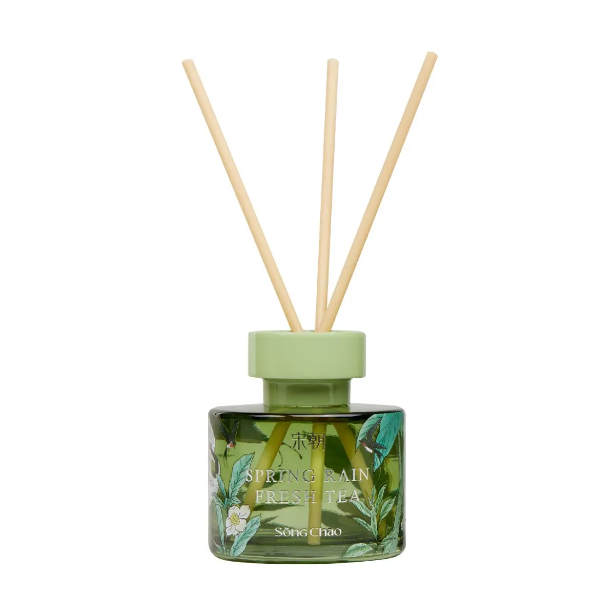 SONG CHAO Fragrance Diffuser - No Flame Aromatherapy, Spring Rain Green Tea Scent, Fresh Tea Aroma
