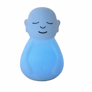 Mindsight Breathing Buddha - Blue Calming Breathing Tool for Mindfulness and Relaxation