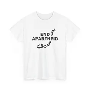 End Apartheid Shirt, Stop Racism Tee, Equality Awareness Tshirt, Social Justice Statement Shirt, Human Rights Sweatshirt