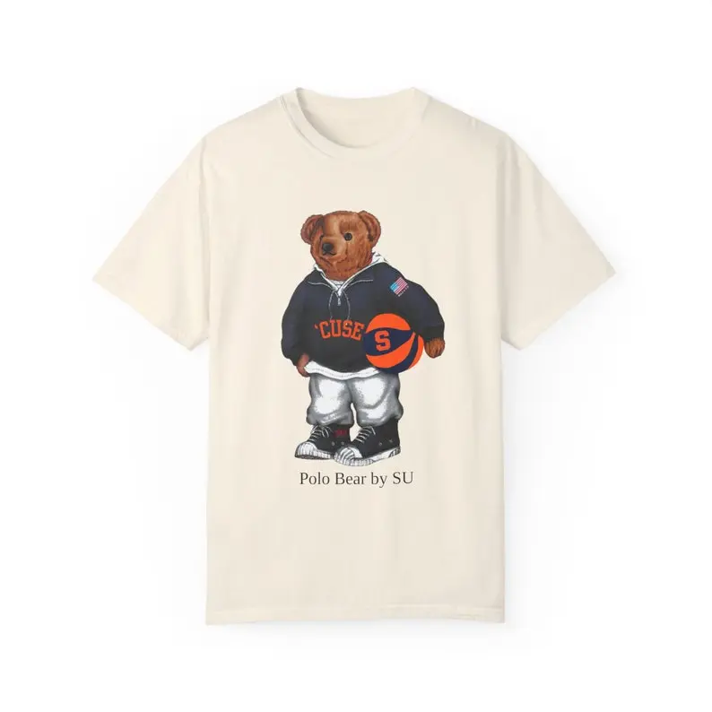 Syracuse University Basketball Tshirt, Vintage Style Tshirt