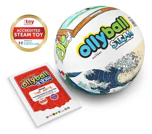 Ollyball STEM Master Artist Patented Color by Number Indoor Volleyball