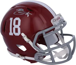 Bryce Young Alabama Crimson Tide Autographed Riddell Speed Mini Helmet - Fanatics Authentic Certified
