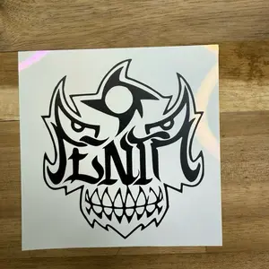 Penta face Vinyl Sticker