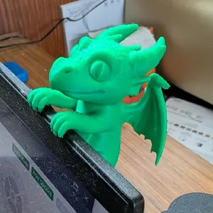 Monitor Buddy Pet Dragon Fun office decoration whimsical home decor Resin Statue collectible gifts Desk