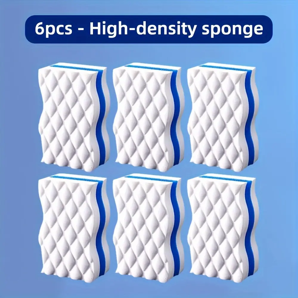 10/16/32 Multifunctional Magic NANO Dishwashing Sponge for Non-stick Pots and Bowls, Double-Sided Cleaning Cloth, Quick Stain Removal to Wip Home, Office, Kitchen and Bathroom.