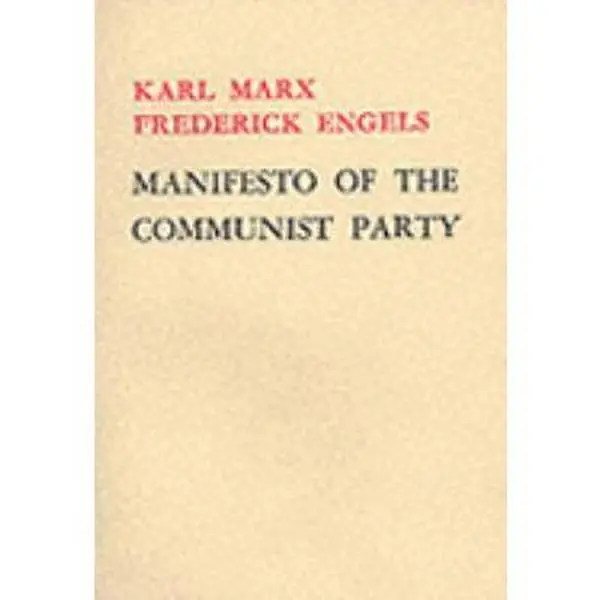 Used Soft Cover Book - Manifesto of the Communist Party by Karl Marx, 1965 Edition, 83 Pages, English Text (Humanities & Social Sciences, Politics Law & Social Sciences Category)