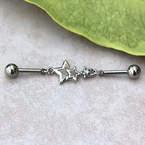 Stainless Steel Star Chain Industrial Barbell Stainless Steel Star Chain Industrial Barbell
