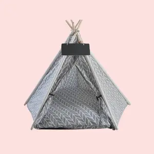 Grey Design Pet Teepee