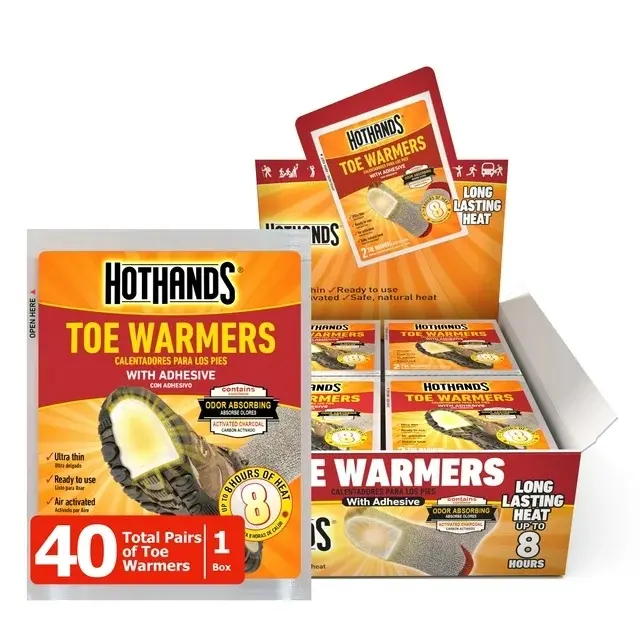 Toe Warmers, 40 Pair
