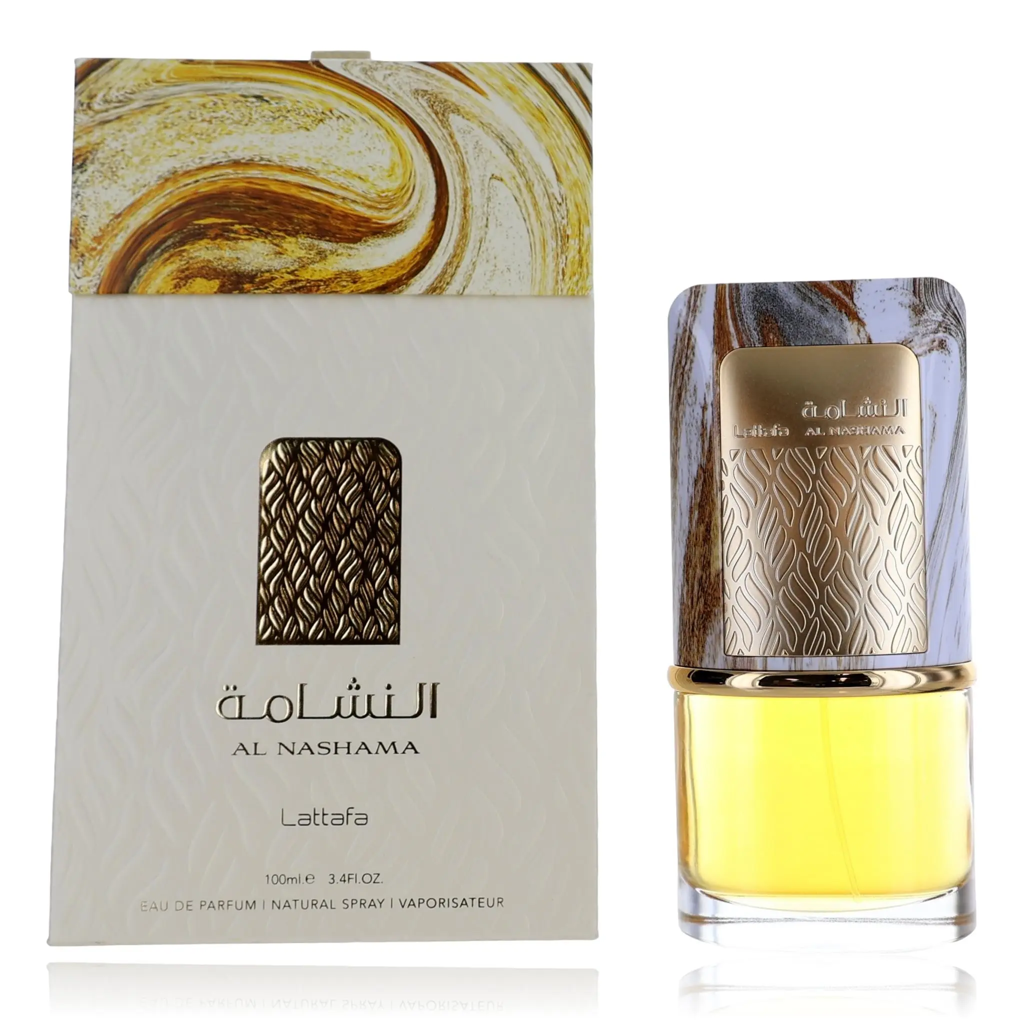 Lattafa Al Nashama Eau de Parfum Unisex Perfume 3.4 oz(100ml) Aromatic Fruity Accord