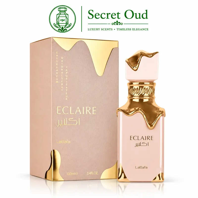 Lattafa ECLAIRE Women's Fragrance - 3.4oz(100ml) Floral Amber Scent, Fruit-Scented, Berry-Infused Long-Lasting Perfume, Flowers-Inspired Beauty Product, Mothers Day Gift Idea, Floral Amber Scents