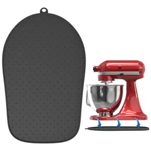 Thick Durable Non-Deforming Heat Resistant Pad for Kitchenaid Stand Mixer, Sliding Mat, Table Protection, Mixing Attachment Accessory